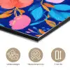 Bloemen - Blauw - Roze aluminium wit klein -closeup_NL
