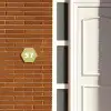 Lichtgroen - Traditioneel Naambord Hexagon klein -sfeer3-hexagon-XS