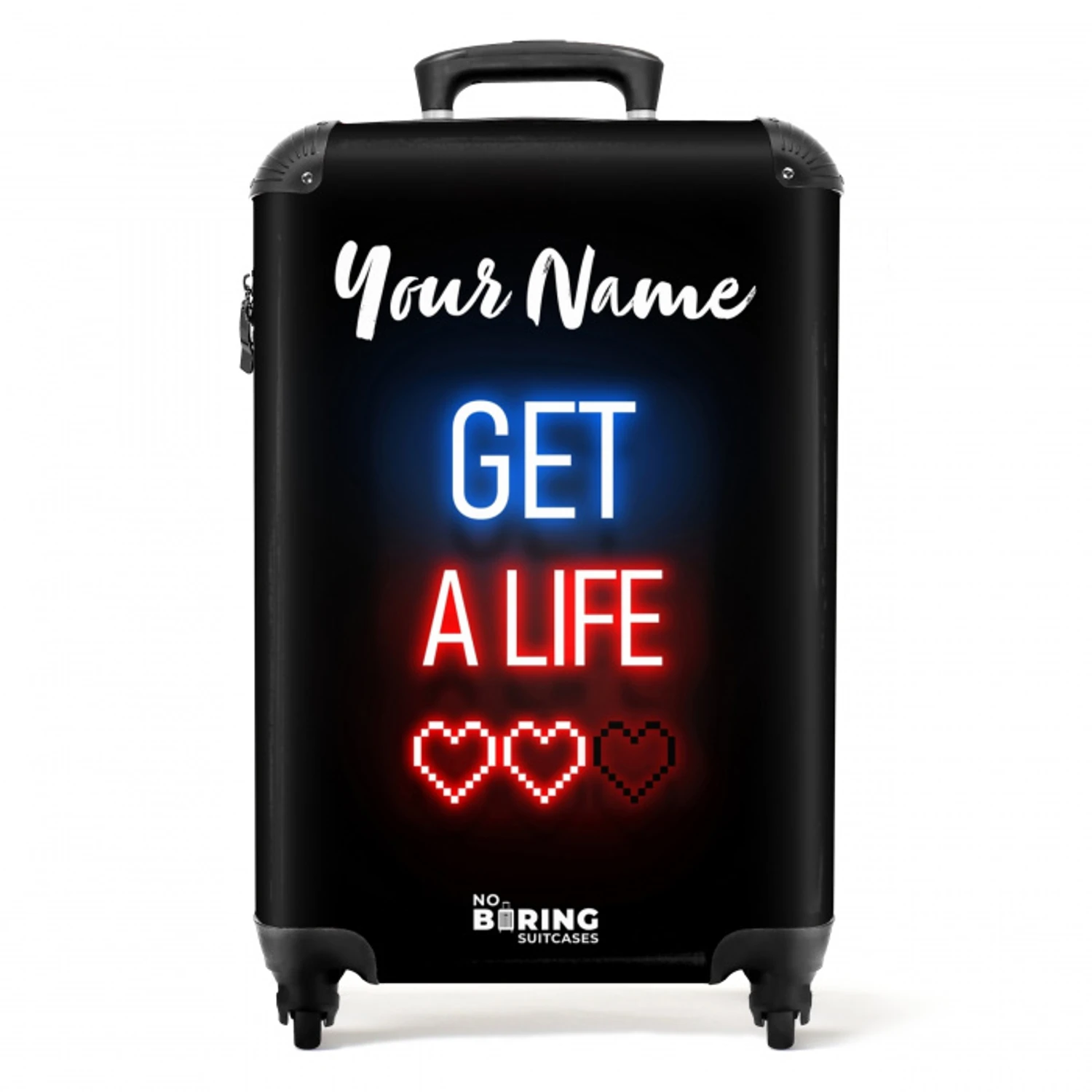 Get a Life NBS - Handbagage koffer - Kinderen Unisex middel -productfoto_recht