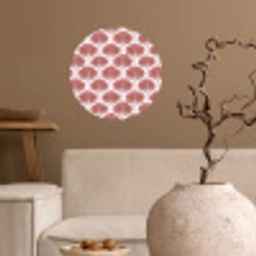 Waaier - Motief - Terra Wandcirkel behangsticker klein 186 -sfeer1