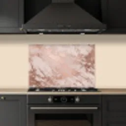 Marmer - Roze - Luxe - Marmerlook - Glitter - Design keuken achterwand spatscherm klein -sfeer1