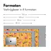 Bloemen - Geschilderd - Geel Muismat XXL klein -sfeer5