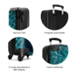Drijvend - Zwemband - Water NBS - Handbagage koffer - Volwassenen Unisex middel zzzzzzzbolletjes_FR