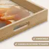 Close up - Oranje - Iris Dienblad Rechthoek middel -USP_HandgreepNL