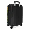 Olieverf - Amsterdam - Kunst - Kleurrijk NBS - Handbagage koffer - Kinderen Unisex middel -achterkant