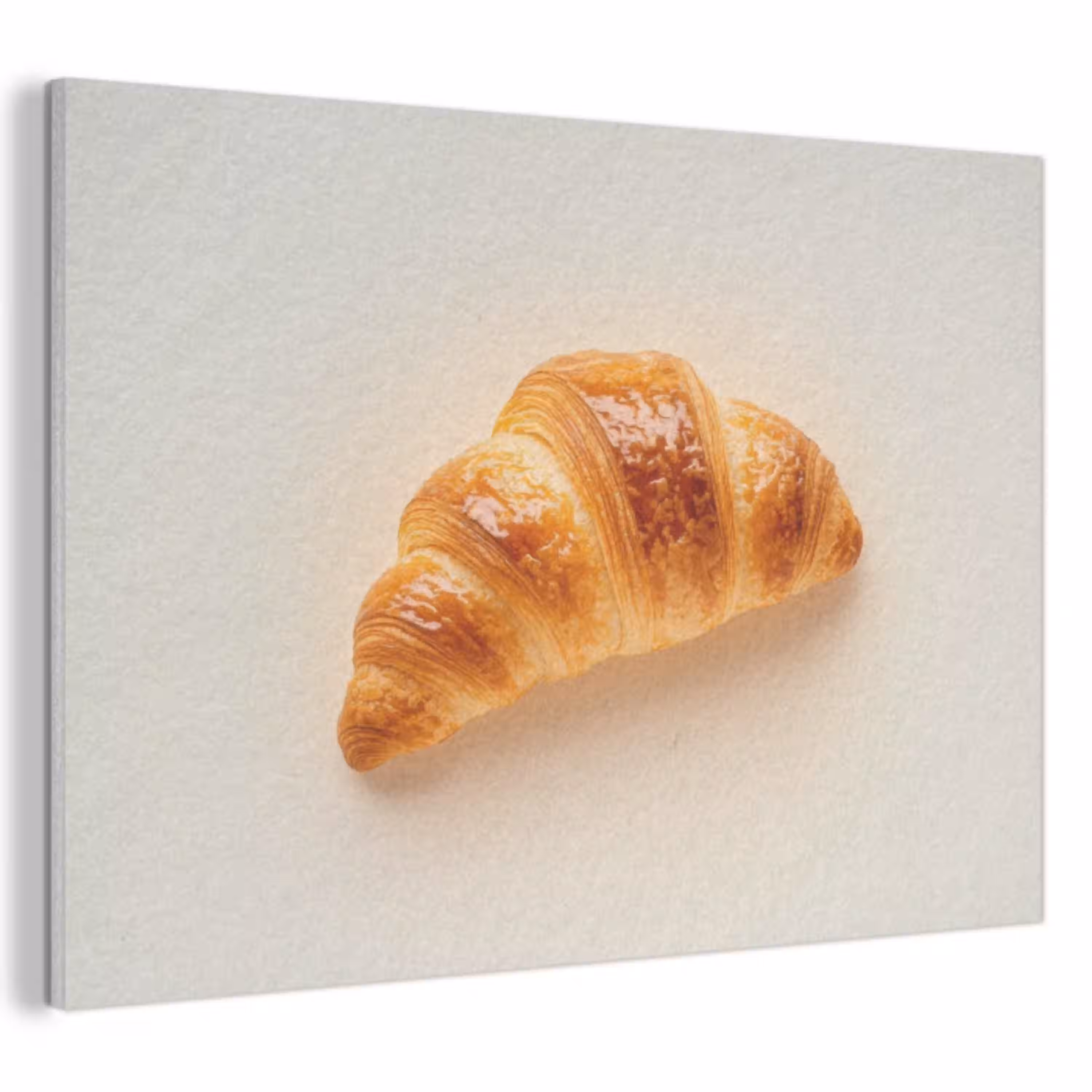Croissant - Brood - Beige PET vilt klein -3d