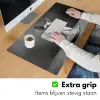 Sphynx - Kat - Dieren - Humor - Spaghetti - Zwart Wit Muismat XXL klein -sfeer3