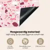 Terrazzo - Patroon - Roze Inductie beschemer met haakjes klein 777 -ky-onderkant-nl