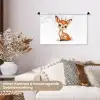 Hert - Baby - Dieren Wandkleed katoen klein -tsfeer1_DE