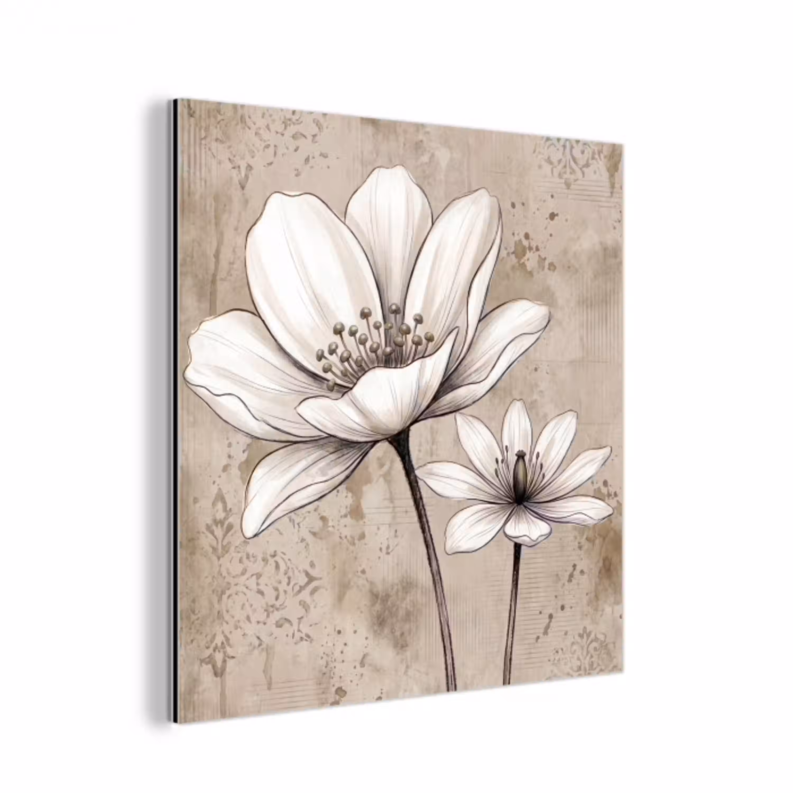Modern - Design - Wit aluminium wit klein -3d