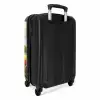 Trekker in bloemenweide NBS - Handbagage koffer - Unisex middel -achterkant