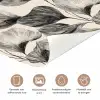 Botanisch - Bladeren - Zwart deurposter klein 289 -closeup_NL