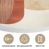 Bogen - Beige - Vormen Akoestische PET Vilt - Rond klein -closeup_NL