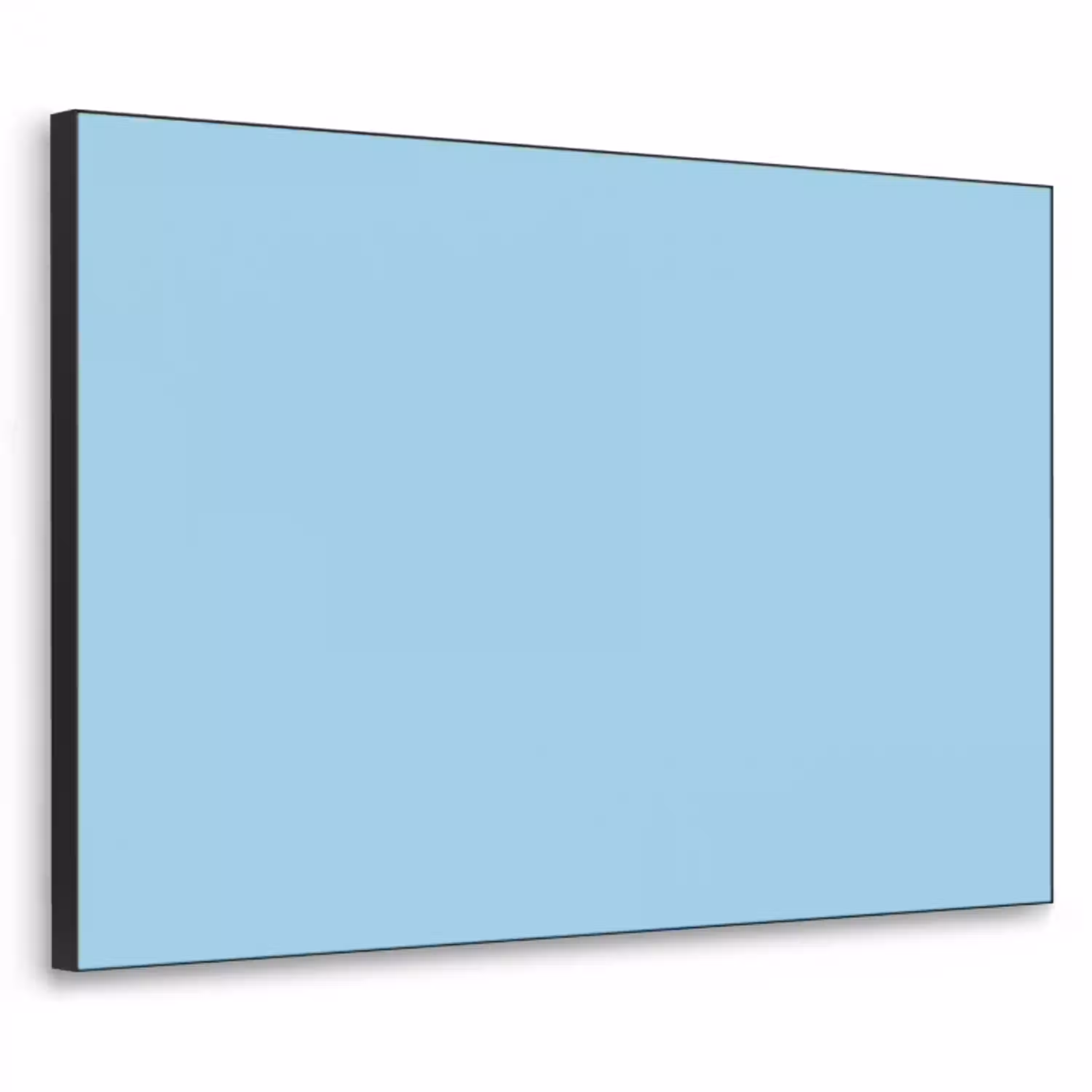 Ice - Blue - Blauw Textielframe zwart klein 947 -3d