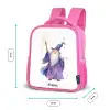Oude tovenaar met staf Kinderrugzak - Roze middel -productfoto_formaten