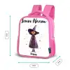 De paarse tovenaarsmantel Kinderrugzak - Roze middel -productfoto_formaten