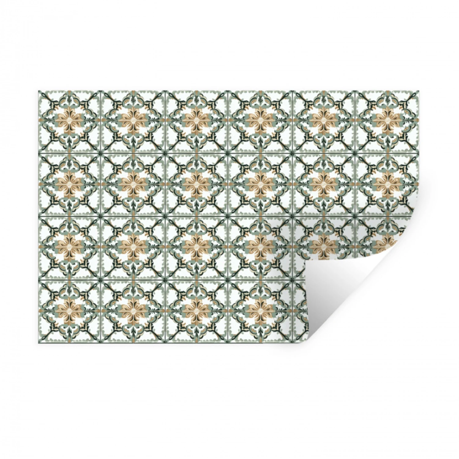 Floraal - Verweerd - Keurrijk Muursticker klein 286 -3d