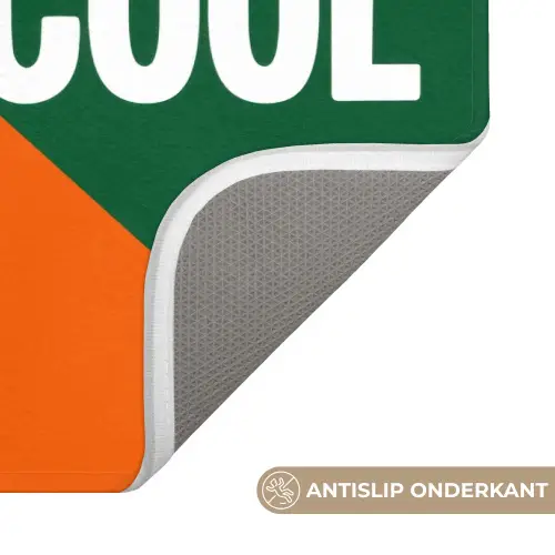 Cool - Oranje - Groen Badmat klein -USP_AntislipNL