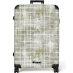 Linnen - Patroon - Groen NBS - Large koffer - Volwassenen Unisex groot -zzzzzzzzkaufland2