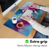 Cirkels - Goud - Abstract Muismat XXL klein -sfeer3