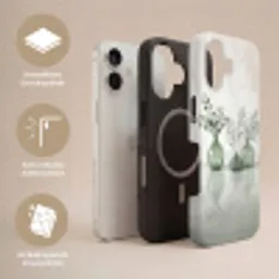 Vazen - Bladeren - Groen Toughcase MagSafe Apple iPhone 17 klein -USP_Lagen_DE