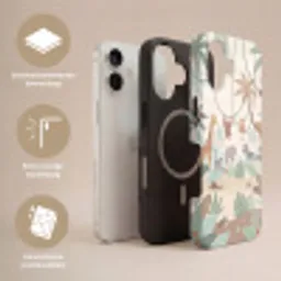 Jungle - Dieren - Groen Toughcase MagSafe Apple iPhone 17 klein -USP_Lagen_NL