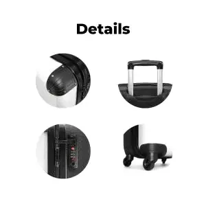 Details of the suitcase