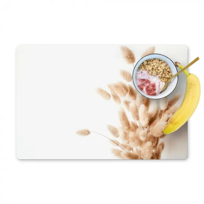 Zachte Focus op Drooggras Placemat vinyl groot -zzzproduct_Kitchenyeah-website