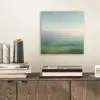 Zee - Horizon - Blauw - Mist aluminium wit klein -sfeer1