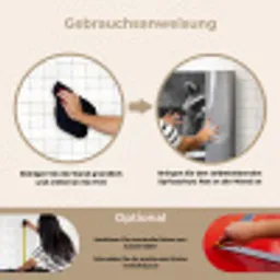 Wasbeer - Cute - Pasta - Tafelkleed - Zwart - Wit keuken achterwand spatscherm klein -gebruiksaanwijzing_DE