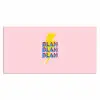 Blah - Bliksem - Roze Muismat XXL klein -3d_leeg