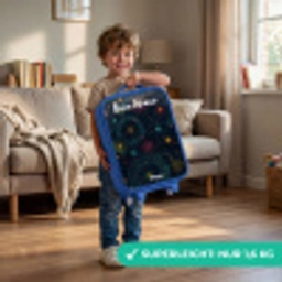 Sterren - Planeten - Kleurrijk Kinderkoffer - Blauw klein -sfeer2_DE
