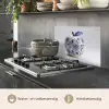 Appel - Blauw - Klassiek keuken achterwand spatscherm klein -usp_NL