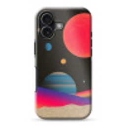Hemel - Planeten - Felgekleurd Toughcase MagSafe Apple iPhone 17 klein -3d