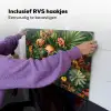 Vrouw - Panterprint - Jungle - Natuur - Luxe Inductie beschemer met haakjes klein -ky-ophangen-nl