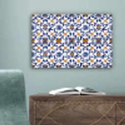 Patroon - Modern - Kleurrijk canvas 2cm klein 34 -sfeer4