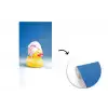 Badeend - Handdoek - Blauw fotobehang vinyl groot -3d