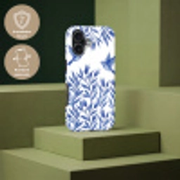 Modern - Vogels - Delfts - Blauw Toughcase MagSafe Apple iPhone 17 klein -USP_PrintM_DE