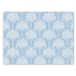 Palmboom - Modern - Blauw muismat rubber klein 262 -3d