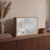 Paardenbloem - Waterdruppels - Stilleven - Modern Light Box met batterij (Wandlamp) middel -sfeer2