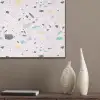 Terrazzo -  Patroon - Zacht - Snoep PET vilt klein 837 -sfeer6_closeup