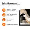 Abstract - Golven - Zwart - Verweerd Inductie beschermer vinyl 3mm klein -zzzzzzz-td-ups