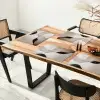 Contourlijnen - Abstracte landschap Placemat vinyl groot -zzsfeer4_Kitchenyeah-website