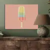 Waterijsje - Pasteltinten - Minimalistisch PET vilt klein -sfeer2