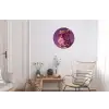Panter - Zonnebril - Kauwgombel - Roze Wandcirkel aluminium klein -woonkamer