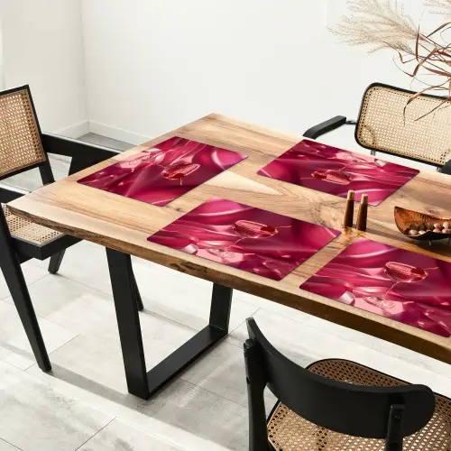 Cocktail - Pink - Luxe Placemat vinyl groot -zzsfeer4_Kitchenyeah-website