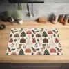 Illustratie - Kerstfiguren - Beige Inductie beschermer vinyl 3mm klein 276 -sfeer5