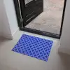 Patroon - Blauw Deurmat klein -sfeer5