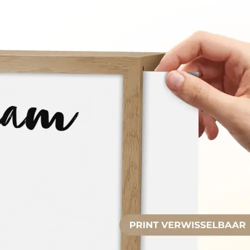 Giraf - Dier - Wilde dieren Light Box met batterij (Wandlamp kind) middel -USP_websiteprintNL