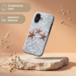 Zeesterren - Water - Helder Toughcase MagSafe Apple iPhone 17 klein -USP_RandenV_DE